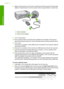 Page 1518.Make sure the power cord is firmly connected to both the product and the power 
adaptor. Plug the power cord into a power outlet, surge protector or power strip.
1Power connection
2Power cord and adaptor
9. Turn on the product. 
10. Print a self-test report to test the basic standalone functionality of the product. 
See the following procedure for more information about printing a self-test report. 
11. Try to scan. 
If the scan is successful, other USB devices connected to the computer might be...