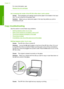 Page 110For more information, see:
Replace the print cartridges
Ink is spraying the inside of the HP All-in-One when I print a photo 
Cause: The borderless print settings require photo paper to be loaded in the input 
tray. You are using the wrong paper type. 
Solution: Make sure you load photo paper in the input tray before you print a 
borderless print job.
Copy troubleshooting
Use this section to solve these copy problems: 
•Nothing happens when I try to copy 
•Parts of the original do not appear or are cut...