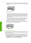 Page 264.Insert the stack of paper into the input tray with the short edge forward. Ensure that 
the side you want to print on faces down. Slide the stack of paper toward the device 
until it stops.
CAUTION: Make sure that the HP All-in-One is idle and silent when you load 
paper into the input tray. If the HP All-in-One is servicing the print cartridges or
otherwise engaged in a task, the paper stop inside the device might not be in 
place. You could push the paper too far forward, causing the HP All-in-One to...