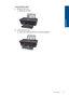 Page 21Load small-size paper 
a . Raise the input tray 
❑ Raise the input tray.
b . Lower the output tray 
❑ Lower the output tray and pull out the tray extender.
Load media 19
Paper basics
 