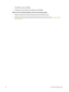 Page 64cClick  File and then click  Print.
d Change any other desired print settings and click  Print.
7 When you have finished printing, remove the remaining media:
aRaise the output tray. Press the input  tray lock and extend the tray.
b Remove the media and reload the desired media into the input tray (see 
Loading media in
the input tray).
54 4  Printing and loading media 
 