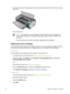 Page 365Push down on the print cartridge latch until it  snaps closed. Make sure the latch does not spring
back open.
6 Close the top cover.
NOTE If you installed a new print cartridge, the printer aligns the print cartridges and
prints an alignment page. If no alignment page prints, make sure there is paper in the
input tray.
Do not open the top cover when the printer is aligning the print cartridges.
Aligning the print cartridges
The printer automatically aligns print cartridges whenever a new print cartridge...