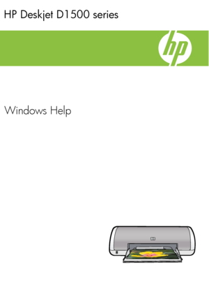 Page 1
HP Deskjet D1500 series
Windows Help
 