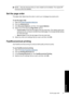 Page 40NOTE:Only the shortcuts that you have created can be deleted. The original HP
shortcuts cannot be deleted.
Set the page order
The page order determines the order in which your multipage documents print.
To set the page order
1.Open the 
Printer Properties dialog box.
2.Click the Advanced tab.
3.Click Document Options, and then click Layout Options.
4.Select one of the following Page Order options:
•Front to back: Prints the first page of the document last. This setting saves time
because you do not have...