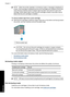 Page 23NOTE:When the printer operates in ink-backup mode, a message is displayed on
screen. If the message is displayed and two print cartridges are installed in the printer,
verify that the protective piece of plastic tape has been removed from each print
cartridge. When plastic tape covers the print cartridge contacts, the printer cannot
detect that the print cartridge is installed.
To remove plastic tape from a print cartridge
▲Hold the print cartridge so that the copper strips are on the bottom and facing...