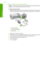 Page 165Solution 2: Check the power cord and USB cable 
Solution: Make sure that the power cord and USB cable are properly attached and 
plugged in. Also, make sure that the product is turned on. 
To check the power supply 
1. Make sure the power cord is firmly connected to both the product and the power 
adaptor. Plug the power cord into a power outlet, surge protector, or power strip.
1Power connection
2Power cord and adaptor
3Power outlet
2. Make sure the product is turned on. 
3. If the product is not...