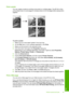 Page 52Print a poster
You can create a poster by printing a document on multiple pages. The HP All-in-One 
prints dotted lines on some pages to indicate where to trim the pages before taping them 
together.
To print a poster 
1. Make sure you have paper loaded in the input tray. 
2. On the File menu in your software application, click Print. 
3. Make sure the product is the selected printer. 
4. Click the button that opens the Properties dialog box. 
Depending on your software application, this button might be...