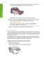 Page 2035.Reinsert the print cartridge by sliding it forward into the slot on the right. Then 
push the print cartridge forward  until it clicks into the socket.
6.Repeat steps 1 and 2 for the tri-color print cartridge on the left side.
NOTE:If the print cartridges are installed in the wrong slots and you cannot 
remove them from the product, contact HP support for service. 
Go to: www.hp.com/support . 
If prompted, choose your country/region, and then click  Contact HP for 
information on calling for technical...