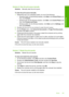 Page 166Solution 6: Clear the print queue manually 
Solution: Manually clear the print queue. 
To clear the print queue manually 
1. Depending upon your operating system, do one of the following: 
• W i n d o w s  V i s t a :  O n  t he Windows taskbar, click Start, click Control Panel, and 
then click  Printers. 
• Windows XP: On the Windows taskbar, click  Start, click Control Panel, and 
then click  Printers and Faxes. 
• Windows 2000: On the Windows taskbar, click  Start, point to Settings, and 
then click...