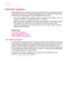 Page 18Print from anywhere
HP’s free ePrint service provides an easy way to print from email, anywhere and anytime.
Just forward an email to your printers email address from your computer or mobile device,
and both the email message and recognized attachments will print.
•Your printer needs to have a wireless network connection to the Internet. You wont
be able to use ePrint via a USB connection to a computer.
•Attachments might print differently from they way they appear in the software program
that created...