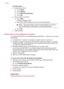 Page 34Use PIN method
a. Select setup method.
❑Touch Setup.
❑Touch Network.
❑Touch WiFi Protected Setup.
❑Touch PIN.
b. Set up wireless connection.
❑Touch Start.
The device displays a PIN.
❑Enter PIN on WPS-enabled router or other networking device.
NOTE:The product begins a timer for approximately two minutes in
which the PIN needs to be entered on the networking device.
❑Touch OK.
c. Install software.
Wireless with a router (infrastructure network)
To connect the HP ENVY to an integrated wireless WLAN 802.11...