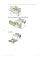 Page 1002.Lift the Tray 1 roller cover, grasp the jammed paper, and slowly pull it out of the product.
3.Replace the print-cartridge, and close the print-cartridge door.
Tray 2
1.Open the tray.
90 Chapter 10   Solve problems ENWW
 