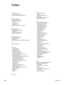 Page 59ENWWIndex  53
Index
A
ad hoc mode  4
cannot find computer  30
advanced authentication protocols  26
C
changing networks  21
checking wireless light  31
communication modes
ad hoc  4
infrastructure 4
peer to peer  4
copyright and trademark information  ii
D
data information  15
domain name server (DNS)
IP address  11
multicast service name  11
dynamic encryption  26
E
embedded Web server
admin password  11
Energy Star  41
Environmental Product Stewardship Program  41
F
FCC compliance  36
I
information...