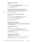 Page 24To restore the factory-set defaults
1. Press MENU/ENTER.
2. Use the < or the > button to select Service, and then press 
MENU/ENTER.
3. Use the < or the > button to select Restore defaults, press 
MENU/ENTER, and then press
MENU/ENTER again to confirm your selection.
The device automatically restarts.
Changing the device control panel display language
Use this procedure to have reports print in, and messages on the the device control panel
display appear in, a language other than the default for your...