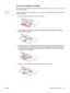 Page 41To print on multiple envelopes
Use only envelopes that are recommended for laser printers. See Device media specifications
for more information.
Note
Use the priority input slot for printing on one envelope. Use the media input tray for printing on
multiple envelopes.
1. Open the media input tray and remove any media.
2. Before loading the envelopes, slide the media guides outward so that they are slightly
wider than the envelopes.
3. If the envelopes have a flap that folds along the long edge, place the...