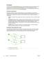 Page 48Envelopes
For the HP LaserJet 3050/3052/3055 all-in-one, HP recommends that you print envelopes from the
priority input slot. For the HP LaserJet 3390/3392 all-in-one, HP recommends that you print
envelopes from the single-sheet priority input slot  (tray 1) and use the straight-through output path.
See 
Loading media into the input trays  for more information.
Envelope construction
Envelope construction is critical. Envelope fold lines can vary considerably, not only between
manufacturers, but also...