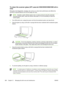 Page 306To clean the scanner glass (HP LaserJet 3052/3055/3390/3392 all-in-
one)
Dirty glass, from fingerprints, smudges, hair, and so on, slows down performance and affects the
accuracy of special features such as fit-to-page and copy.
NOTEIf streaks or other defects appear only  on copies produced using the automatic
document feeder (ADF), clean the scanner strip (step  3). It is not necessary to clean the
scanner glass.
1. Turn off the all-in-one, unplug the power cord  from the electrical socket, and raise...