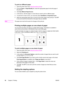 Page 106To print on different paper
1. Open the printer driver (see Using the printer drivers).
2. From the  Paper or Paper/Quality  tab, select the appropriate paper for the first page of
the print job.
3. Click  Use different Paper/Covers .
4. In the list box, click the pages or  covers that you want to print on different paper.
5. To print front or back covers, you must also select  Add Blank or Preprinted Cover.
6. Select the appropriate paper type or source for  the other pages of the print job. The MFP
is...