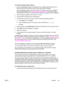 Page 33To install the printing system software
1. If you are installing the software on Windows NT 4.0, Windows 2000, Windows XP, or
Windows Server 2003 make sure that you have administrator privileges.
Print a configuration page to make sure that the HP Jetdirect print server is configured
correctly for the network. See 
Checking the MFP configuration . On the second page,
locate the MFP IP address. You might need this address to complete network installation.
2. Close all software programs that are open or...