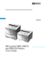 Page 1Copyright© 2001
He wlett-P ackard Co.
HP LaserJet 5000, 5000 N, and 5000 GN Printers User s Guide
HPLaserJet 5000,5000N,
and 5000 GNPrinters
Users Guide
English
 