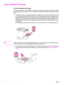 Page 7876Chapter 3 Advanced printing tasks ENWW
Using a different first page
To print a different first page   
Follow these instructions for printing a first page that is different from other pages in the print job. 
The instructions are provided for Tray 1, however, you can print a different first page from other 
trays.
1 For Windows, select “Use different paper for first page” in your printer driver. Select one tray 
for the first page and one of the other trays for the remaining pages. Place the paper for...