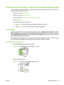 Page 115Configure the device to stop or continue when the staple cartridge is empty
You can specify whether the MFP stops printing when the staple cartridge is empty or if it continues
printing but does not staple the jobs.
1.Scroll to and touch  Administration.
2. Scroll to and touch  Device Behavior.
3. Scroll to and touch  Stapler/Stacker or Multifunct. Finisher .
4. Touch  Staples Out .
5. Touch the option that you want to use:
●Select 
Stop to stop all printing until the staple cartridge is replaced.
●...