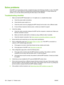 Page 194Solve problems
If the MFP is not responding correctly, complete the steps in the following checklist, in order. If the MFP
does not pass a step, follow the corresponding troubleshooting suggestions. If a step resolves the
problem, you can stop without performing the other steps on the checklist.
Troubleshooting checklist
1.Make sure that the MFP Ready light is on. If no lights are on, complete these steps:
a.Check the power-cable connections.
b. Check that the power switch is on.
c. Check the power...