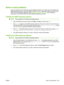 Page 237Solve e-mail problems
If you are unable to send e-mails by using the digital-send feature, you might need to reconfigure the
SMTP gateway address or the LDAP gateway address. Print a configuration page to find the current
SMTP and LDAP gateway addresses. See 
Information pages on page 146. Use the following
procedures to check if the SMTP and LDAP gateway addresses are valid.
Validate the SMTP gateway address
NOTE: This procedure is for Windows operating systems.
1.Open an MS-DOS command prompt: click...