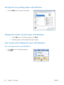 Page 140Get help for any printing option with Windows
1.Click the  Help button to open the online Help.  
Change the number of print copies with Windows
1.On the File  menu in the software program, click  Print.
2. Select the product, and then select the number of copies.
Save custom print settings for reuse with Windows
Use a printing shortcut with Windows
1.On the  File menu in the software program,
click  Print.  
122 Chapter 8   Print tasks
ENWW
 