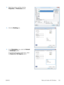 Page 1532.Select the product, and then click the
Properties  or Preferences  button.  
3.
Click the  Finishing  tab.  
4.In the  Orientation  area, select the  Portrait
or  Landscape  option.
To print the page image upside down, select
the  Rotate by 180 degrees option.  
ENWW
Basic print tasks with Windows
135
 