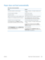 Page 221Paper does not feed automatically
Paper does not feed automatically
Cause Solution
Manual feed is selected in the software program. Load Tray 1 with paper, or, if the paper is loaded, press theOK button.
The correct size paper is not loaded. Load the correct size paper.
The input tray is empty. Load paper into the input tray.
Paper from a previous jam has not been completely removed. Open the product and remove any paper in the paper path.
The paper size is not configured correctly for the input tray....