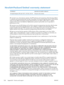 Page 244Hewlett-Packard limited warranty statement
HP PRODUCTDURATION OF LIMITED WARRANTY
HP LaserJet Enterprise 500 color M551n, M551dn, M551xh One-year on-site warranty
HP warrants to you, the end-user cu stomer, that HP hardware and accessories will be free from defects
in materials and workmanship after the date of purchase, for the period specified above. If HP receives
notice of such defects during the warranty period , HP will, at its option, either repair or replace
products which prove to be defective....