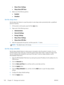 Page 198●Sleep Timer Settings
● Sleep/Auto Off Timer
3. Select one of the following options:
●Enabled
● Disabled
Set the sleep timer
Use the sleep timer feature to cause the product to
 enter sleep mode automatically after a predefined
period of inactivity.
1. At the product control panel, press the Home 
 button.
2. Open each of the following menus:
●Administration
● General Settings
● Energy Settings
● Sleep Timer Settings
● Sleep/Auto Off After
3. Select the appropriate time period, and then press the  OK...