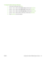 Page 59To change the default media-type setting type
1.On the device control panel, press Menu.
2.Use the < or the > button to select System setup, and then press Menu/Enter.
3.Use the < or the > button to select Paper setup, and then press Menu/Enter.
4.Use the < or the > button to select Def. paper type, and then press Menu/Enter.
5.Use the < or the > button to select a media type, and then press Menu/Enter.
6.Press Menu/Enter to save the selection.
ENWW Copying onto media of different types and sizes 49
 