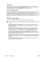 Page 24Update Now
If you have modified the device configuration since installation, the driver can be automatically
updated with the new configuration. In the Properties dialog box (see 
Open the printer drivers), on
the  Device Settings  tab, click the Update Now button to update the driver.
HP Driver Preconfiguration
HP Driver Preconfiguration is a software architecture and set of tools that you can use to customize
and distribute HP software in managed  corporate printing environments. Using HP Driver...