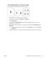Page 121Print multiple pages on one sheet of paper
You can print more than one page on a single sheet of paper.
1.On the  File menu in the software program, click  Print.
2. Select the driver, and then click  Properties or Preferences .
3. Click the  Finishing  tab.
4. In the section for Document Options , select the number of pages that you want to print on
each sheet (1, 2, 4, 6, 9, or 16).
5. If the number of pages is greater than 1, select the correct options for  Print Page Borders and
Page Order .
● If you...