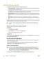 Page 110Use job storage features
The following job-storage features are available for this device:
●Proof and hold jobs
: This feature provides a quick and easy way to print and proof one copy of
a job and then print the additional copies.
● Private jobs
: When you send a private job to the device, the job does not print until you provide
the required personal identification number (PIN) at the control panel.
● QuickCopy jobs: You can print the requested number of copies of a job and then store a copy
of the job...