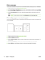 Page 122Print a cover page
You can print a separate cover page for your document that includes a message (such as “Confidential”).
1.Open the printer driver (see 
Open the printer drivers).
2.On the Cover Page or Paper/Quality pop-up menu, select whether to print the cover page Before
Document or After Document.
3.In the Cover Page Type pop-up menu, select the message that you want to print on the cover
page.
NOTETo print a blank cover page, select Standard as the Cover Page Type.
Print multiple pages on one...