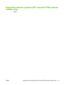 Page 23Supported network systems (HP LaserJet P1500 network
models only)
●TCP/IP
ENWW Supported network systems (HP LaserJet P1500 network models only) 13
 