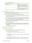 Page 36Service nameDescription
BOOTP (bootstrap protocol)For Automatic IP address assignment. BOOTP server
provides the product with an IP address. Requires
administrator to input the product MAC hardware address on
BOOTP server in order for product to obtain an IP address from
that server.
Auto IPFor Automatic IP address assignment. If neither a DHCP
server nor a BOOTP server is present, this service allows the
product to generate a unique IP address.
Install the product on a network
In this configuration, the...