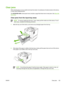 Page 141
Clear jams
When clearing jams, be very careful not to tear the media. If a small piece of media remains in the device,
it could cause additional jams.
The SHOW ME HOW  control-panel menu includes a page that shows how to clear jams. See 
Show Me
How menu.
Clear jams from  the input-tray areas
NOTETo remove media from the tray 1 area, slowly pull the media out of the device. For all
other trays, complete the following procedure.
1. Slide the tray out of the device, and re move any damaged paper from the...