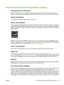 Page 185
Environmental product stewardship program
Protecting the environment
Hewlett-Packard Company is committed to providing quality products in an environmentally sound
manner. This product has been designed with several a ttributes to minimize impacts on our environment.
Ozone production
This product generates no appreciable ozone gas (O3).
Power consumption
Power usage drops significantly while in Ready and Sleep modes, which saves natural resources and
saves money without affecting the high performance of...