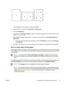 Page 87
1.On the  File menu in the software program, click  Print.
2. Select the driver, and then click  Properties or Preferences .
3. Click the  Finishing  tab.
4. In the section for  Document Options , select the number of pages that you want to print on each
sheet (1, 2, 4, 6, 9, or 16).
5. If the number of pages is greater than 1, select the correct options for  Print Page Borders and
Page Order .
● If you need to change the page orientation, click the 
Finishing tab, and then click  Portrait
or  Landscape...