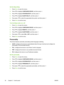 Page 48
Set the Sleep Delay
1.Press  Menu to open the menus.
2. Press 
 to highlight  CONFIGURE DEVICE , and then press .
3. Press 
 to highlight  SYSTEM SETUP , and then press .
4. Press 
 to highlight  SLEEP DELAY , and then press .
5. Press 
 or  to select the appropriate time period, and then press .
6. Press  Menu to exit the menu.
Turn the Sleep mode on or off
1. Press  Menu to open the menus.
2. Press 
 to highlight  CONFIGURE DEVICE , and then press .
3. Press 
 to highlight  RESETS, and then press .
4....