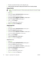 Page 58
●Provides only pertinent information on the configuration page
● Allows the printer control panel to display protocol-specific error and warning messages
Disable IPX/SPX
NOTE
Do not disable this protocol  in Windows-based systems that  print to the printer through
IPX/SPX.
1. Press  Menu.
2. Press 
 to highlight  CONFIGURE DEVICE , and then press .
3. Press 
 to highlight  I/O, and then press .
4. Press 
 to highlight  EMBEDDED JETDIRECT , and then press .
5. Press 
 to highlight  IPX/SPX, and then...