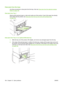 Page 178Clear jams from the trays
Use these procedures to clear jams from the trays. Also see Clear jams from the optional envelope
feeder on page 164.
Clear jams from Tray 1
Slowly pull the jammed paper or other print media out of the product. If part of the paper has already
been pulled into the product, see 
Clear jams from the top-cover and print-cartridge areas
on page 162.
Clear jams from Tray 2 or an optional 500-sheet tray 
1.Slide the tray out of the product, lift it slightly, and remove any damaged...