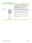 Page 198ProblemImage exampleSolution
5.Decrease the toner density. Open the CONFIGURE DEVICE menu at the
product control panel. Open the PRINT QUALITY submenu and change the
TONER DENSITY setting. (See 
Print Quality submenu on page 22.)
6.Open the CONFIGURE DEVICE menu at the product control panel. On the
PRINT QUALITY submenu, open OPTIMIZE and set HIGH
TRANSFER=ON. (See 
Print Quality submenu on page 22.)
Random image
repetition If an image that appears at the top of the page (in solid black) repeats further...