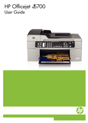 Page 1User Gui
HP Officejet  5700J
UIser Guide
 