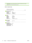 Page 543Printhead Status: Shows the printhead health status and whether the printhead needs to be replaced.
4Event Log: Shows a log of recent events that have occurred.
Network configuration page
46 Chapter 4   Configuring and managing the printer ENWW
 