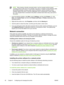 Page 58NOTEWhen sharing a directly connected printer, use the computer with the newest
operating system as the server. For example, if you have a computer running Windows 2000
and another computer running an older version of Windows, use the computer running
Windows 2000 as the server. Use this configuration only in small groups or when usage is
low. The computer that is connected to the printer is slowed down when many users print to
the printer.
1.From the Windows desktop, click Start, point to Settings, and...